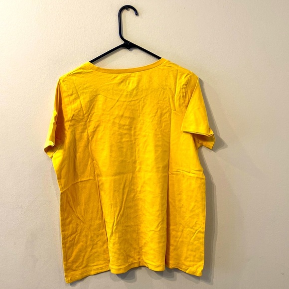 Plus Size Yellow AC DC High Voltage Short Sleeve Crew Neck Band Shirt XXL NWT - Picture 2 of 5